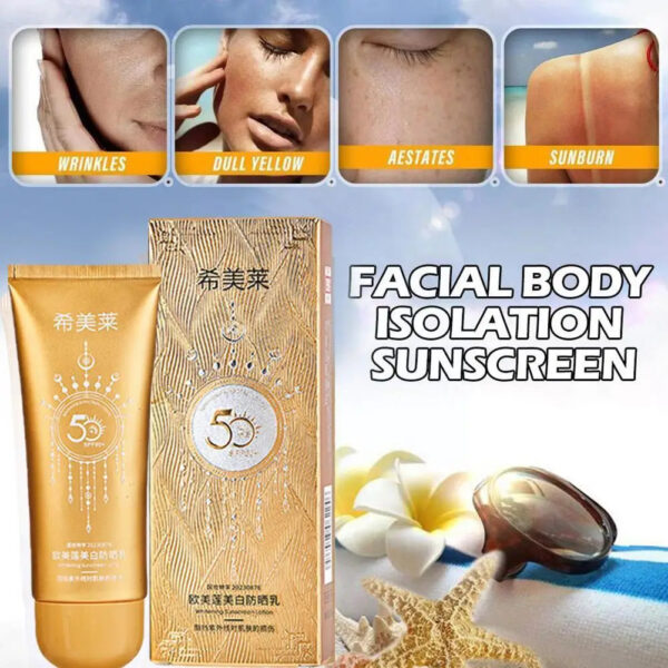 50g Women's Facial Sunscreen & Moisturizer 2pcs - Image 6